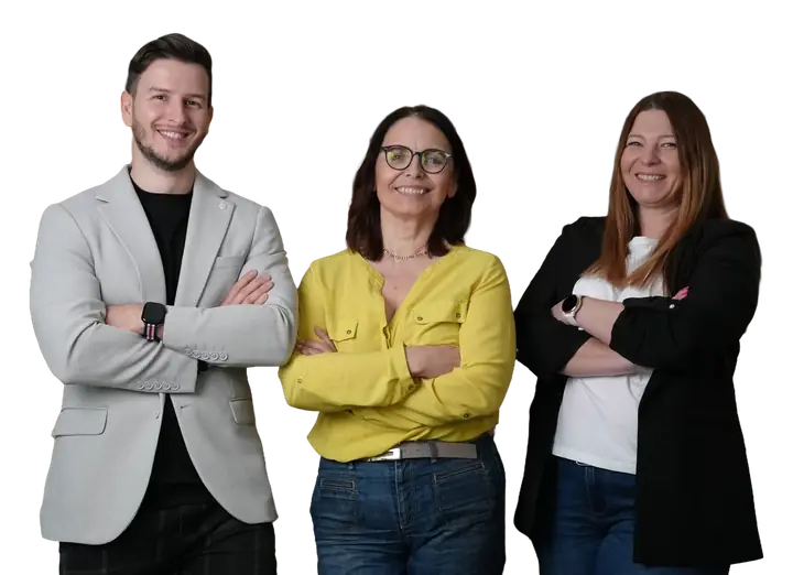 Patrick Bito, Maria Engelhardt und Stefanie Weiß
